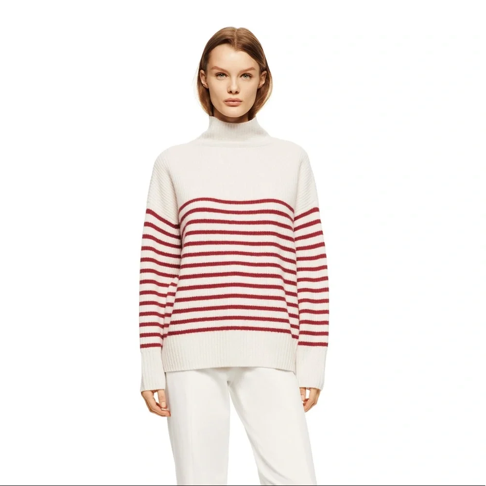 ZARA 💯 wool striped sweater - Picture 6 of 9